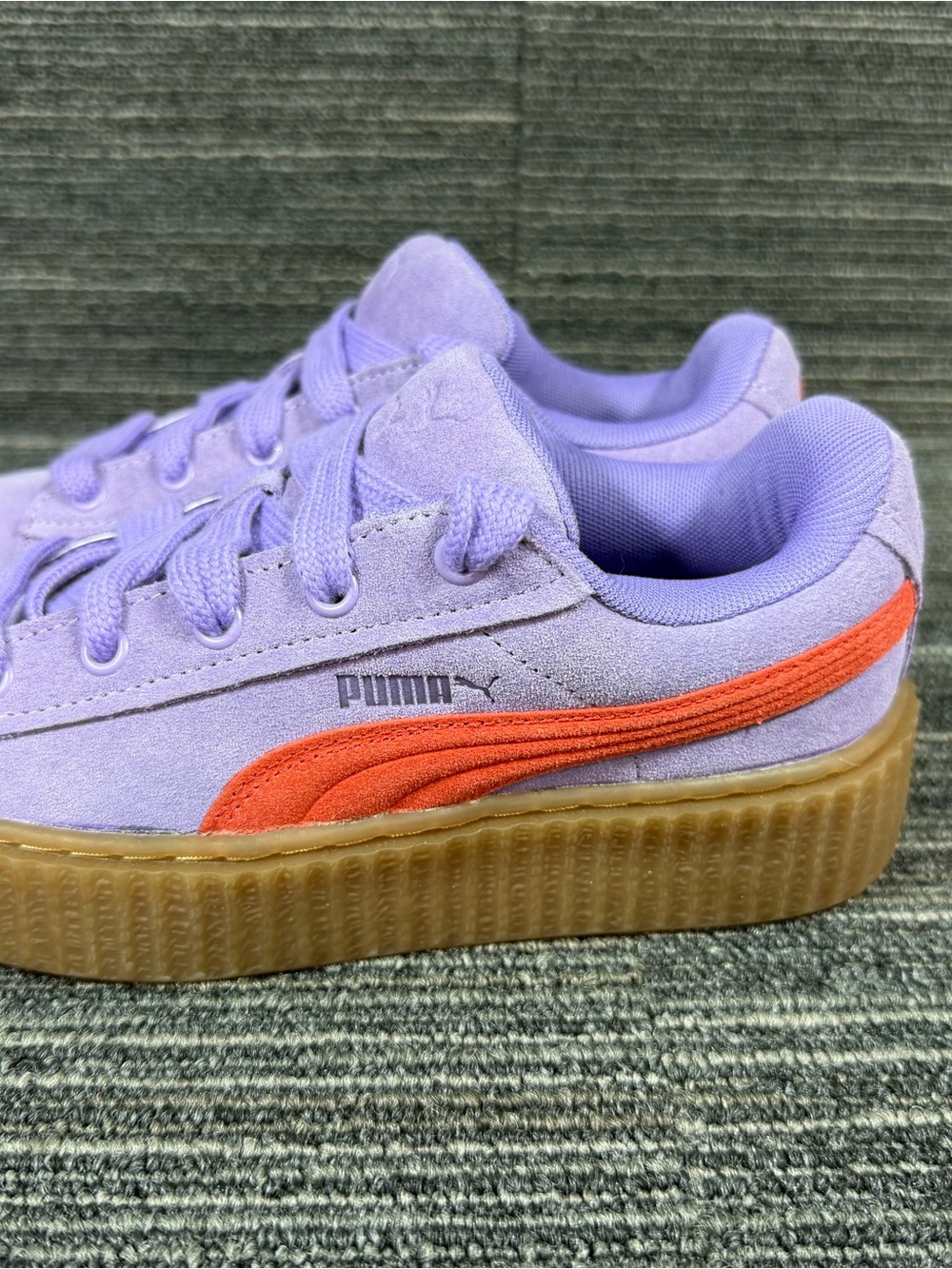 PUMA Fenty x Creeper Phatty Rihanna 'Lavender Burnt Red' Women’s 5.5 NWOTB - Picture 2 of 11